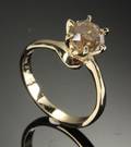 Diamant solitairering, ca. 1.92 ct