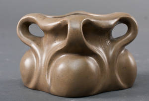 Patrick Nordström 1870-1929. Tidlig vase af stentøj