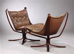 Sigurd Resell. Par Falcon lænestole. 2 