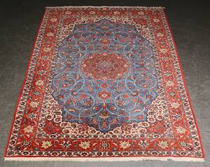Persisk Isfahan tæppe, 326x216 cm.