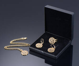 Smykkesæt af 14 kt. Guld 4