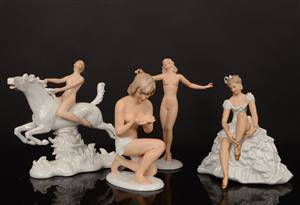 Wallendorf figuriner i porslin 4