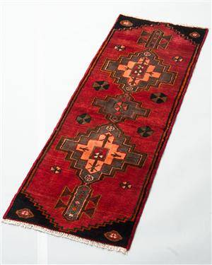 Hamedan Teppich, Persien, ca. 195 x 70 cm