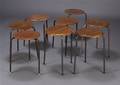 Dansk møbelproducent, samling taburetter 8