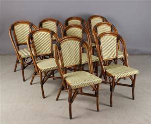 Cafestole polyrattan 9