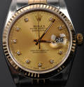 Rolex Oyster Perpetual Datejust Customized herre armbåndsur med brillanter