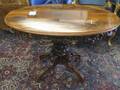 Pelarbord, Senempire mahogny