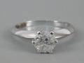 Solitairering. Ca. 1.00 ct