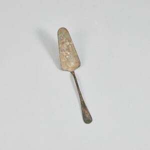 Tårtspade, silver. Längd 23