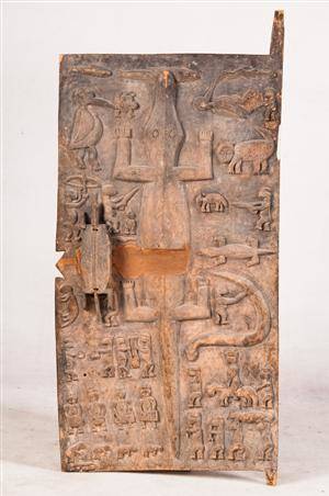 Afrikana, Dogon Mali Getreidekammertür