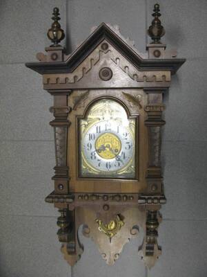 Väggur, sent 1800-tal