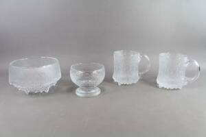 Skålar 2 st och glas 2 st Iittala
