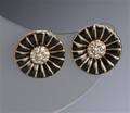 Daisy brillant ørestikker af 18 kt. Georg Jensen