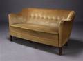 Dansk møbelproducent. To-pers. sofa, 194050erne