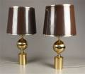 Par bordlamper, messing, 1970erne 2