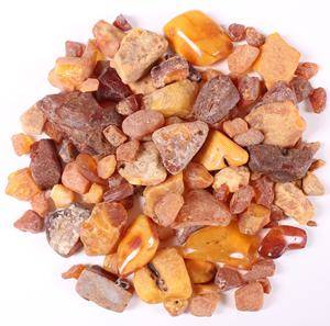 Danske ravklumper, ca. 376 gr