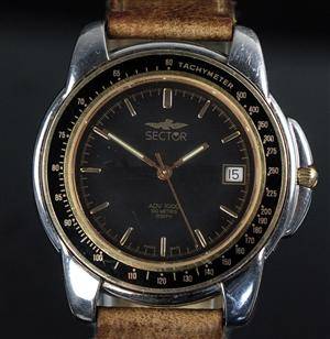 Sector. Vintage herrearmbåndsur