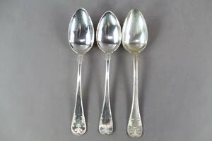 Matskedar i silver 3 st