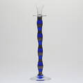 ANNE NILSSON. LJUSSTAKE, glas, Orrefors Celeste 1900-tal.