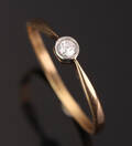 Diamant af 14 kt guld Denne vare er sat til omsalg under nyt varenummer 5012917