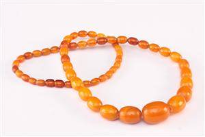 Ravkæde af dansk rav