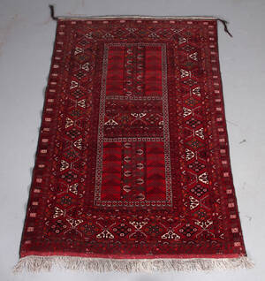 Afghansk tæppe, 233 x 165 cm