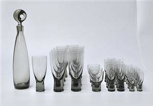 Per Lütken for Holmegaard. Canada glasservice, samt Aristokrat karaffel34