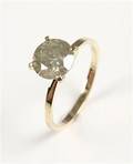 Ring, 14 kt guld, brillant