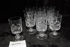 Vitvinsglas Orrefors, 12 st, H 12 cm