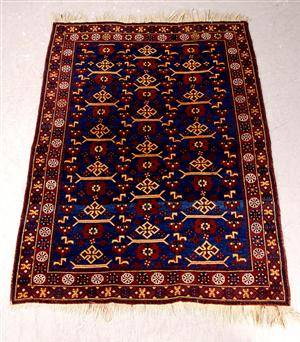 Orientalsk tæppe 183 x 136 cm
