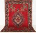 Håndknyttet Tabriz tæppe 330 x 237 cm. 