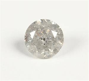 Uindfattet diamant, ca. 1.40 ct 