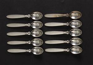 Georg Jensen, Kaktus teskeer, sterlingsølv 10