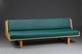 Hans J. Wegner. Briks  sovesofa fra Getama, grøn 