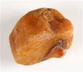 Uforarbejdet dansk ravklump, ca. 131 gram