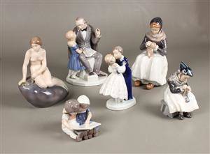 Kgl. og BG, figurer, porcelæn 6