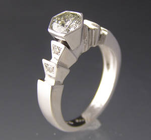 Brillant ring ca. 0.76 ct.
