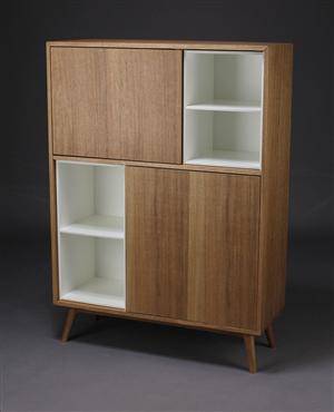 Høj skænk, elm og ask