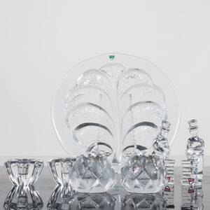 LJUSSTAKAR Orrefors, glas, mm