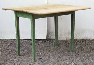 Bord med fällskivor, tidigt 1900-tal