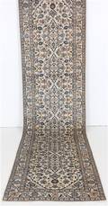 Gallerimatta, persisk Kashan, 395 x 100 cm