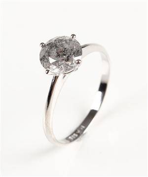 Ring, 14 kt guld, brillant