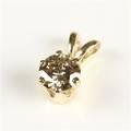 Brillantvedhæng af guld, ca. 0.34 ct