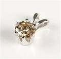 Brillantvedhæng af guld, ca. 0.34 ct