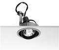 Flos 8  stk. Downlight Compass justerbare indbygningsspot Ø162mm.,HIT-CRI 150W, sorte 8