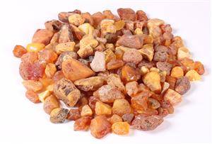 Dansk ravklumper, ca. 616 gr. Hanstholm 