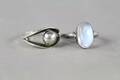 Ringar i silver 2 st