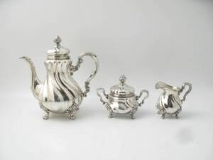 Kaffeservis, 3 del. silver