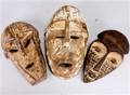 Masker, Kongo, 3 st