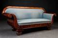 Christian VIII sofa af mahogni